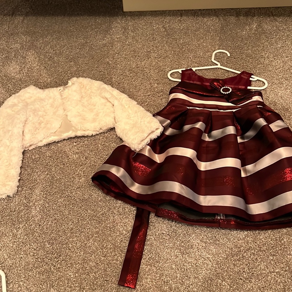 2t Christmas dress-worn 1x